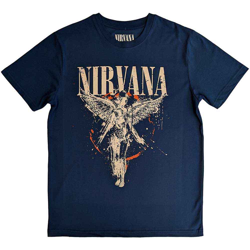 Nirvana - In Utero (Blue) Large [T-Shirt]