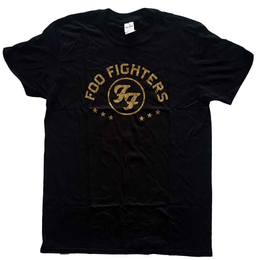 Foo Fighters - Arched Stars (Black) Small [T-Shirt]