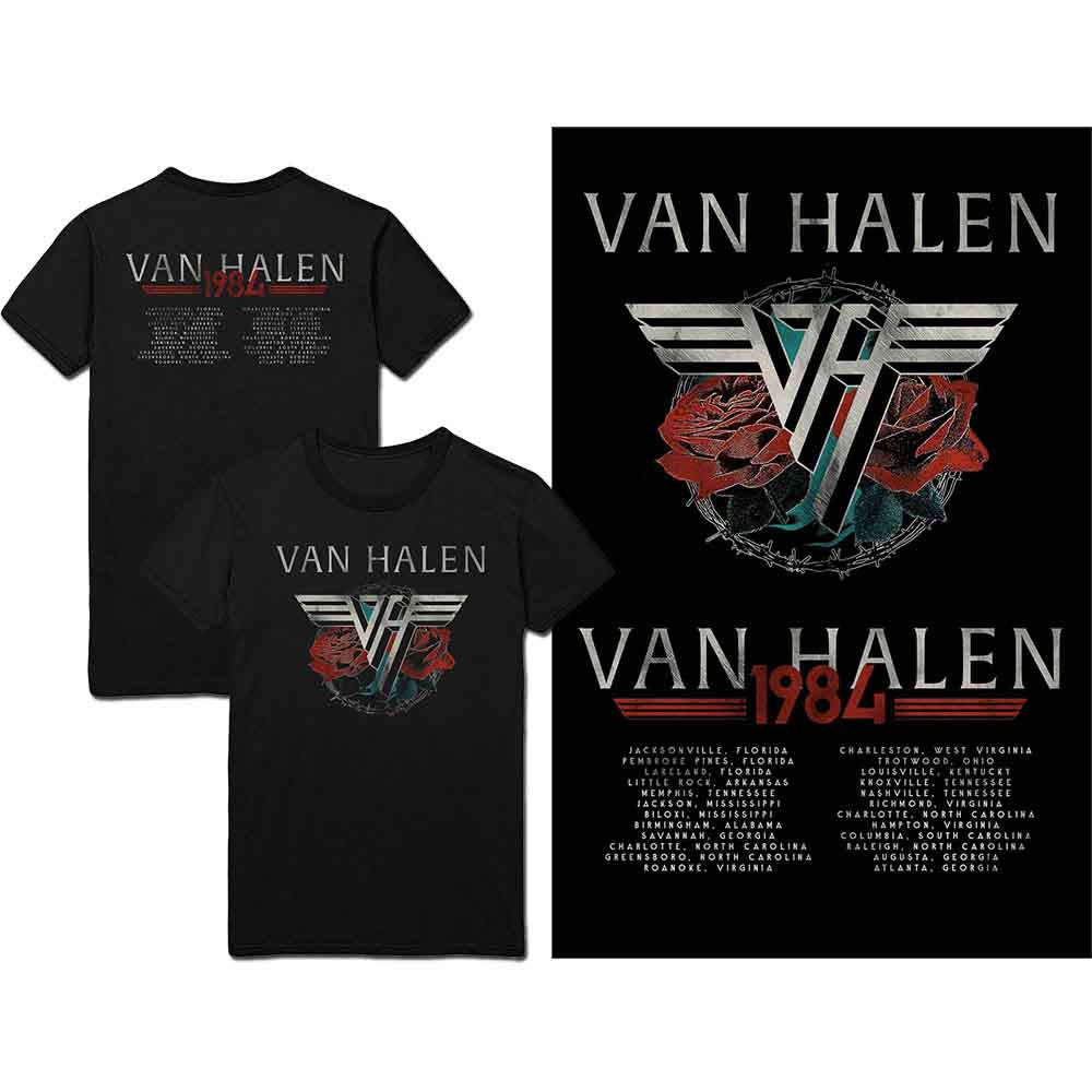 Van Halen - 84 Tour (Black) Medium [T-Shirt]