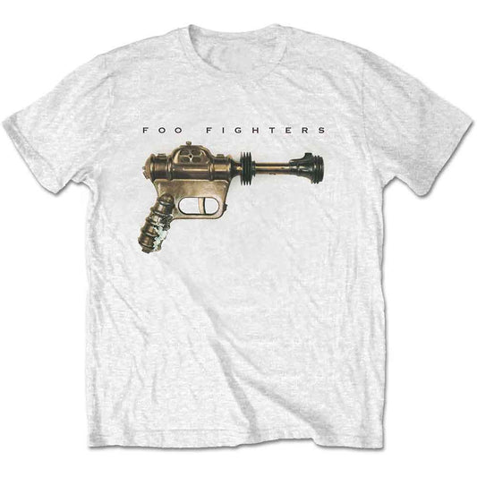 Foo Fighters - Ray Gun (White) Small [T-Shirt]