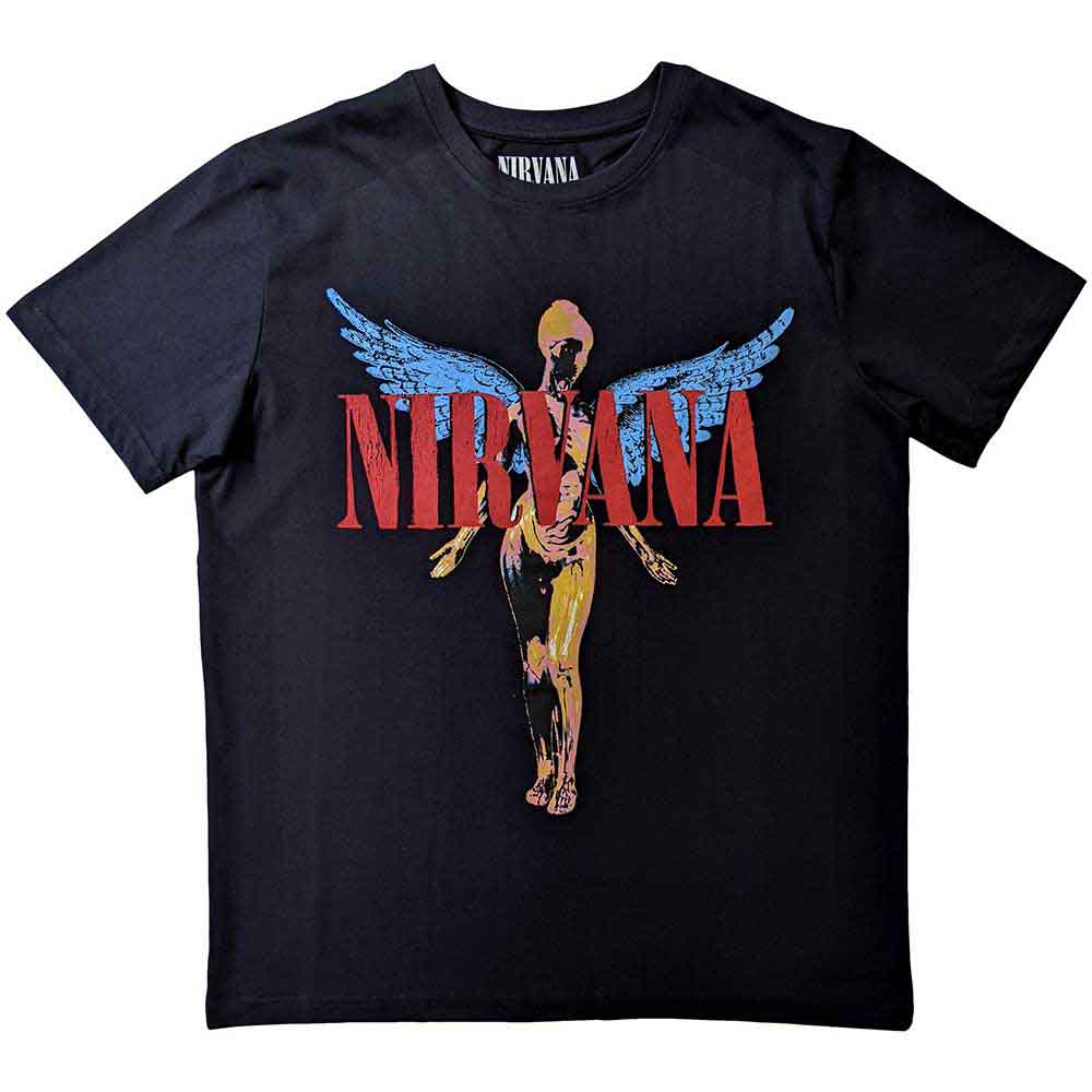 Nirvana - Angelic (Black) Small [T-Shirt]