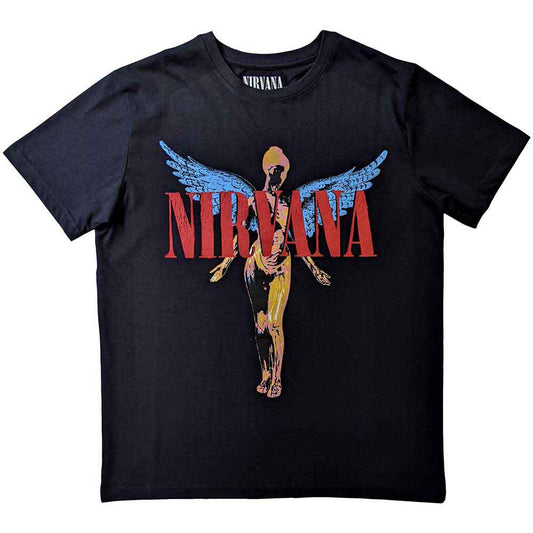 Nirvana - Angelic (Black) Large [T-Shirt]