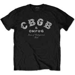 Cbgb - Classic Logo (Black) Small [T-Shirt]