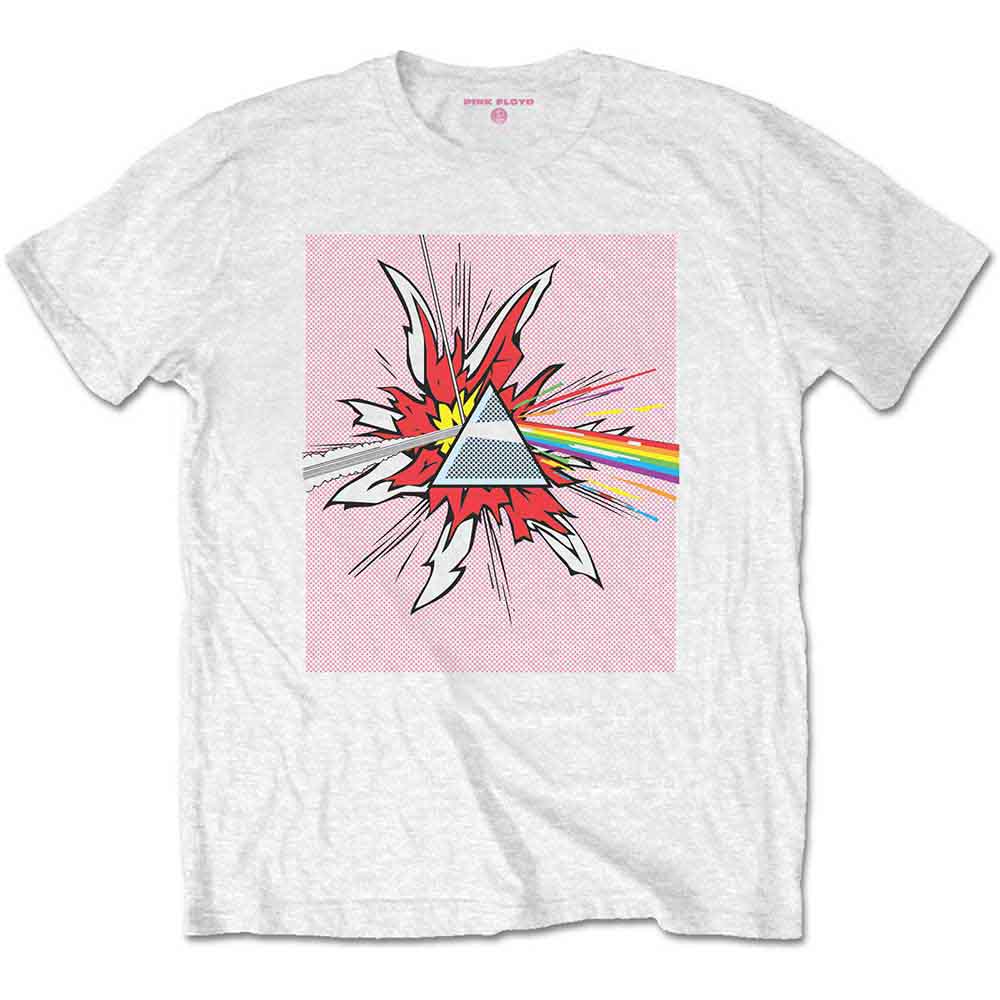 Pink Floyd - Lichtenstein Prism (White) Large [T-Shirt]