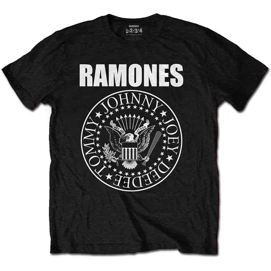Ramones - Presidential Seal (Black) Small [T-Shirt]