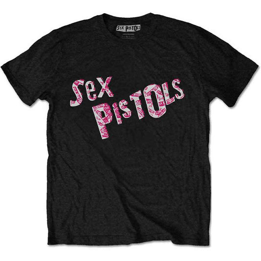 Sex Pistols - Multi Logo (Black) Small [T-Shirt]