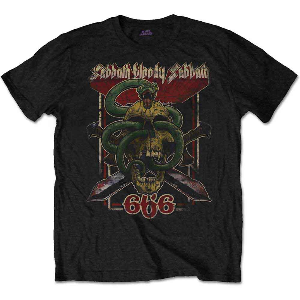 Black Sabbath - Bloody Sabbath 666 (Black) Medium [T-Shirt]