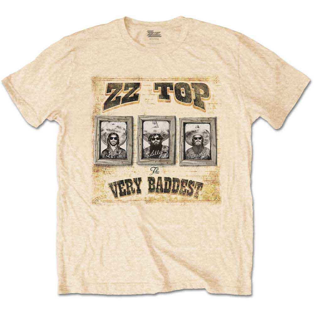 Zz Top - Very Baddest (Sand) [T-Shirt]