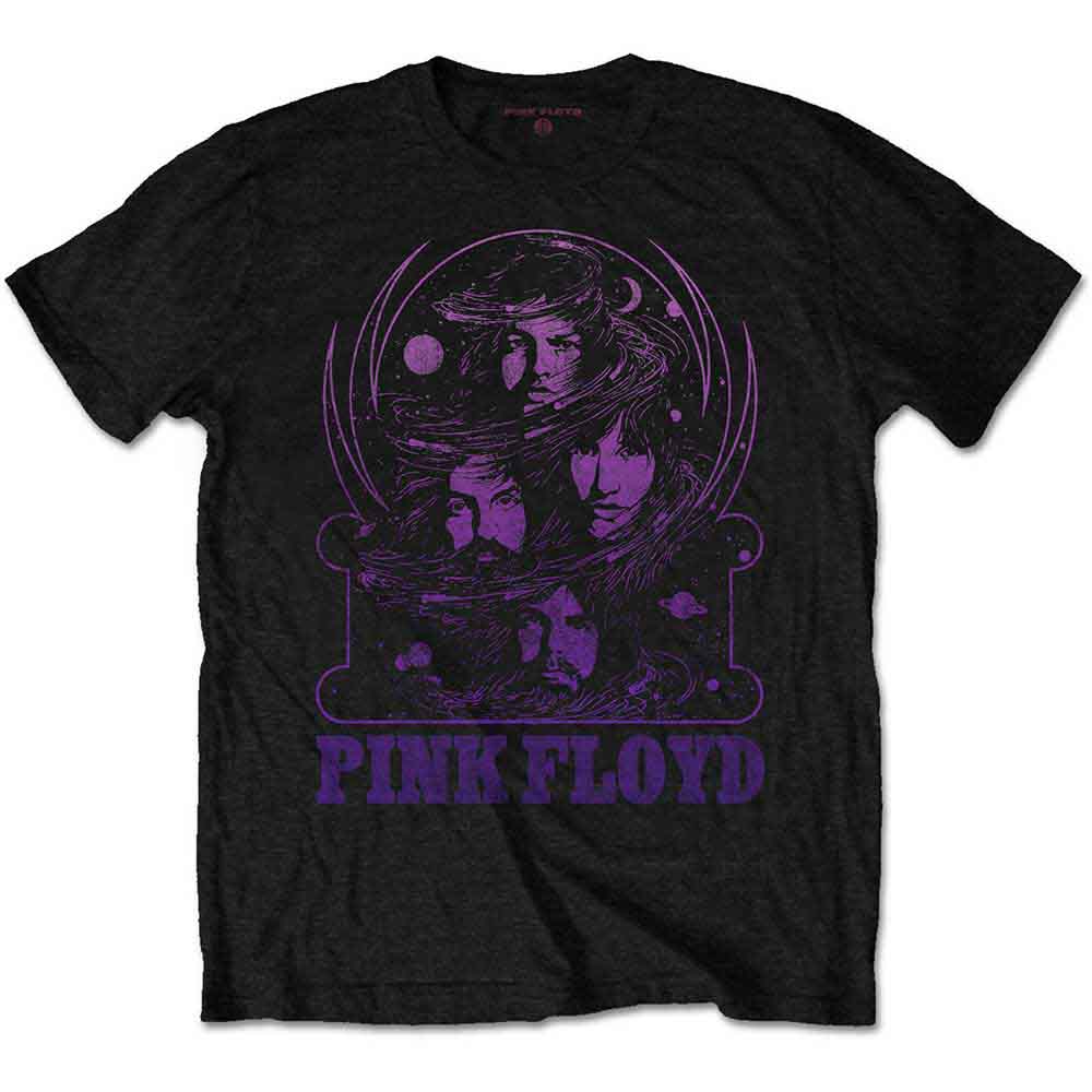 Pink Floyd - Purple Swirl (Black) Large [T-Shirt]