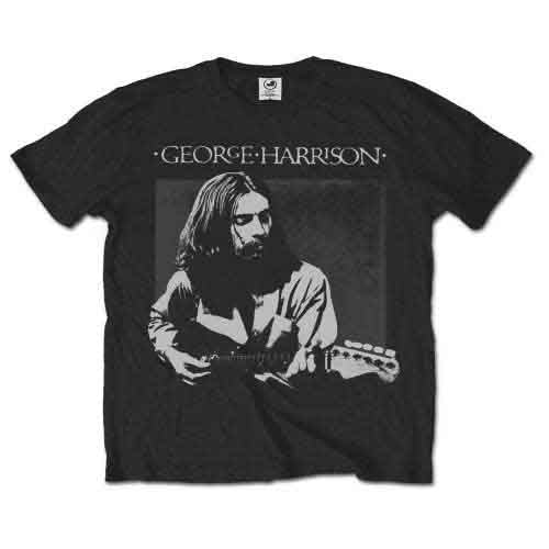 Harrison, George - Live Portrait (Black) Large [T-Shirt]