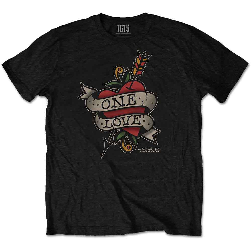 Nas - Love Tattoo (Black) Small [T-Shirt]