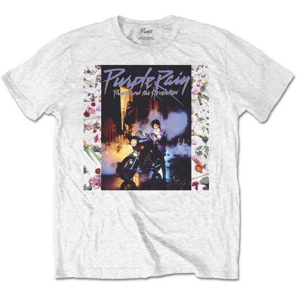 Prince - Purple Rain Album (White) Medium [T-Shirt]