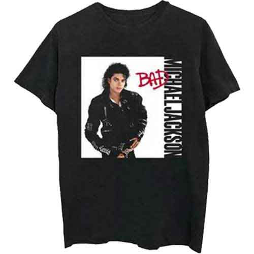 Jackson, Michael - Bad (Black) Medium [T-Shirt]