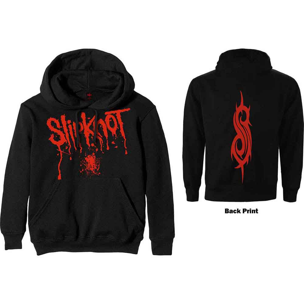 Slipknot - Splatter (Black) Small Pullover Hoodie [T-Shirt]