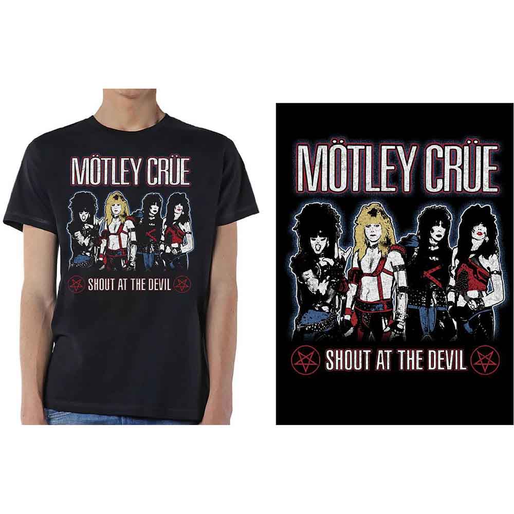 Motley Crue - Shout At The Devil (Black) Medium [T-Shirt]