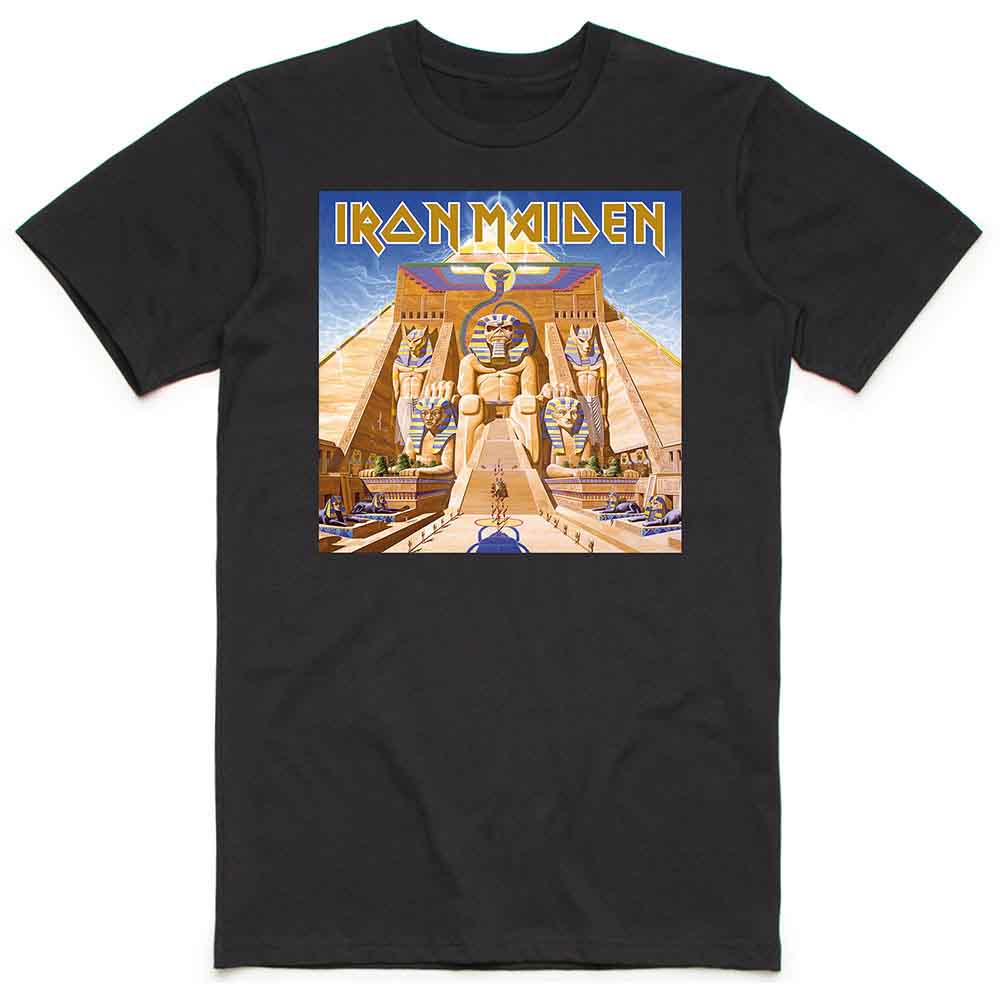 Iron Maiden - Powerslave Album Cover Box (Black) Large [T-Shirt]