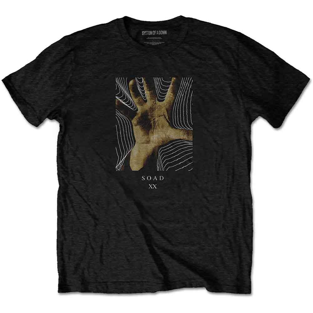 System Of A Down - 20 Years Hand (Black) Small [T-Shirt]
