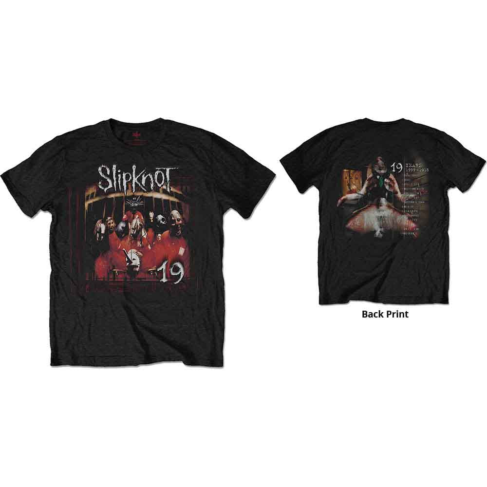 Slipknot - Debut Album 19 Years (Black) Medium [T-Shirt]
