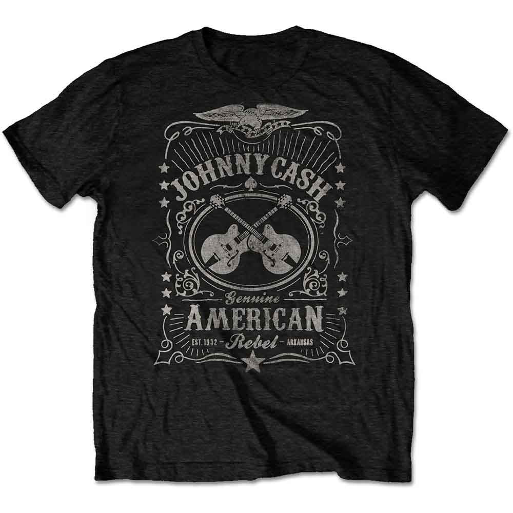 Cash, Johnny - American Rebel (Black) XXL [T-Shirt]