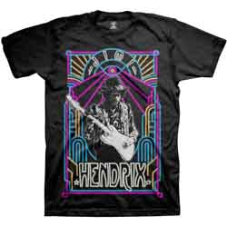 Hendrix, Jimi - Electric Ladyland Neon (Black) XL [T-Shirt]