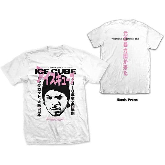 Ice Cube - Beanie Kanji (White) Medium [T-Shirt]