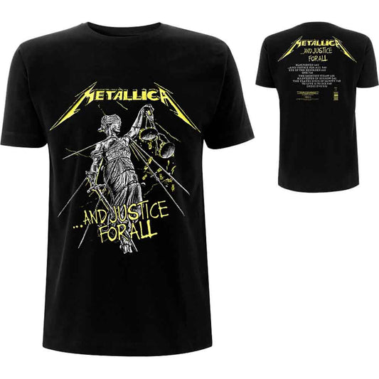 Metallica - And Justice For All Tracks (Black) Mediu [T-Shirt]