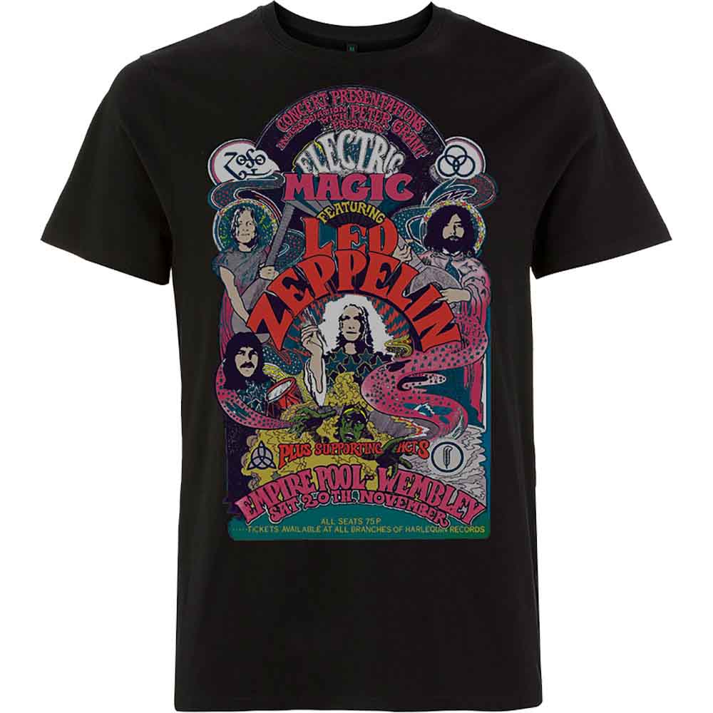 Led Zeppelin - Full Colour Electric Magic (Black) Large [T-Shirt]