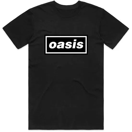 Oasis - Decca Logo (Light Blue) Medium [T-Shirt]
