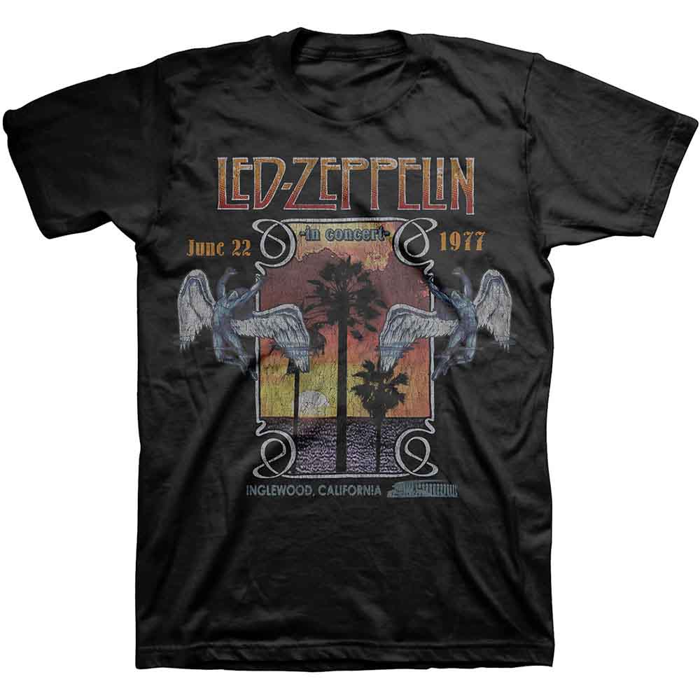 Led Zeppelin - Inglewood (Black) Medium [T-Shirt]