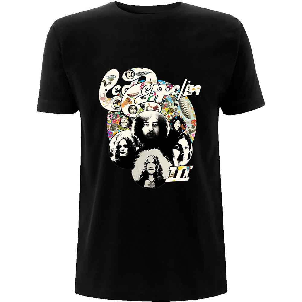 Led Zeppelin - Photo Iii (Black) Medium [T-Shirt]