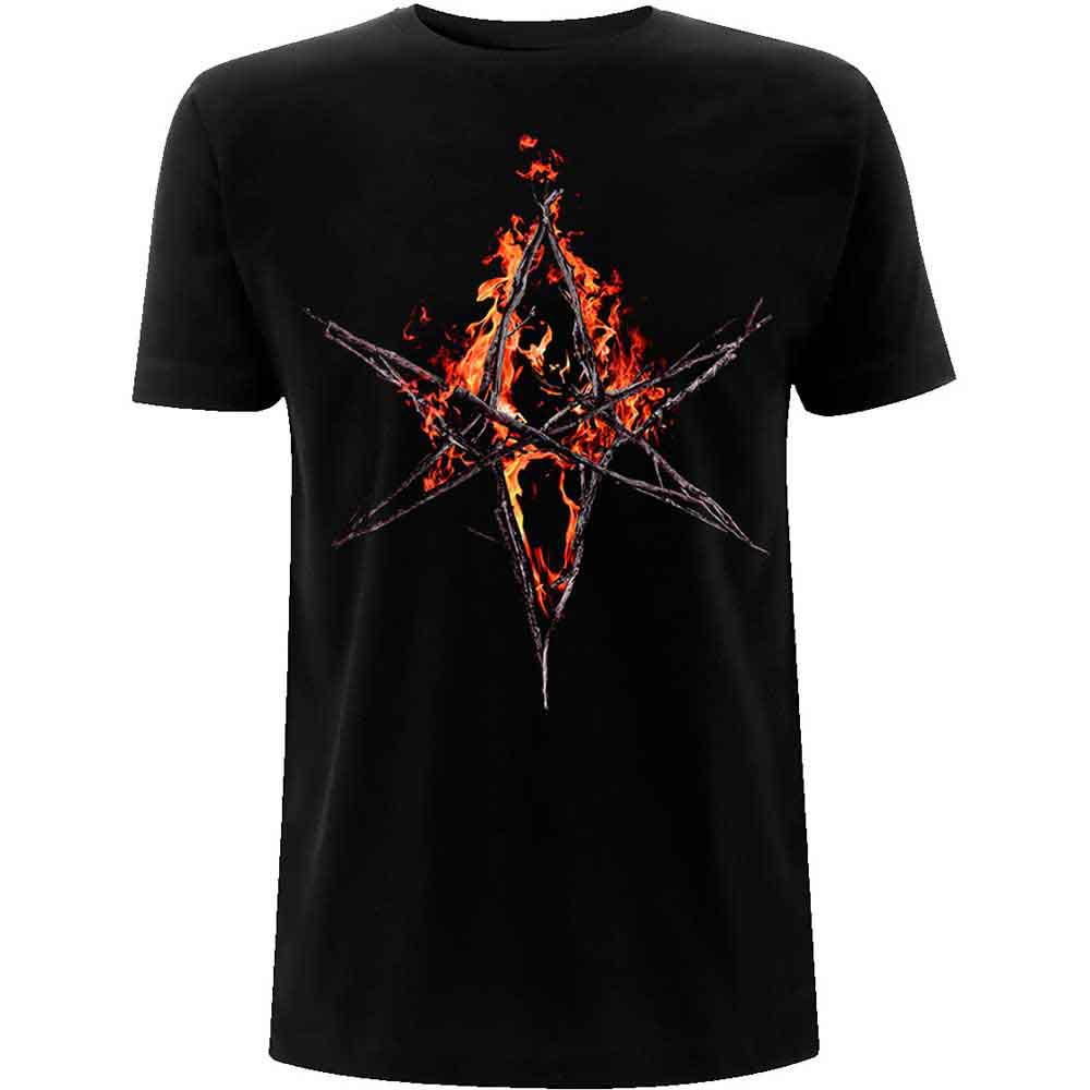 Bring Me The Horizon - Flaming Hex (Black) Small [T-Shirt]