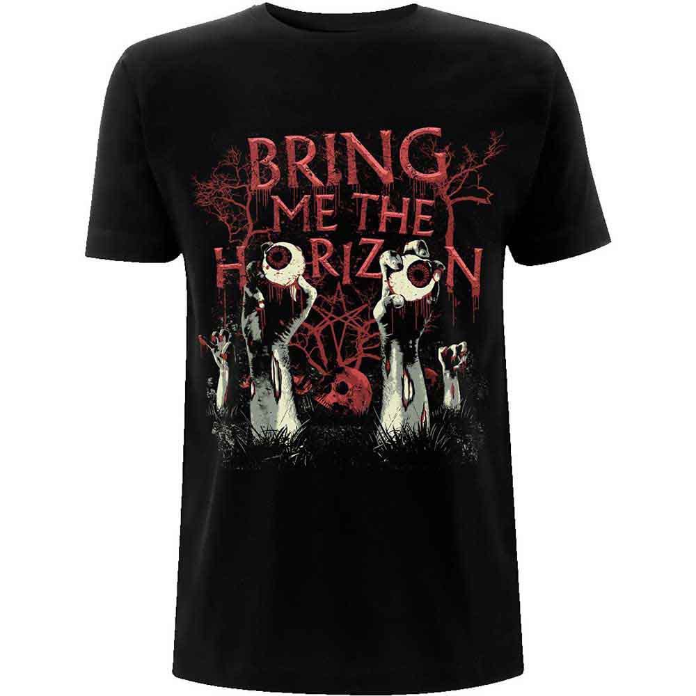 Bring Me The Horizon - Graveyard Eyes (Black) Medium [T-Shirt]