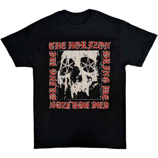 Bring Me The Horizon - Metal Logo Skull (Black) Xl [T-Shirt]