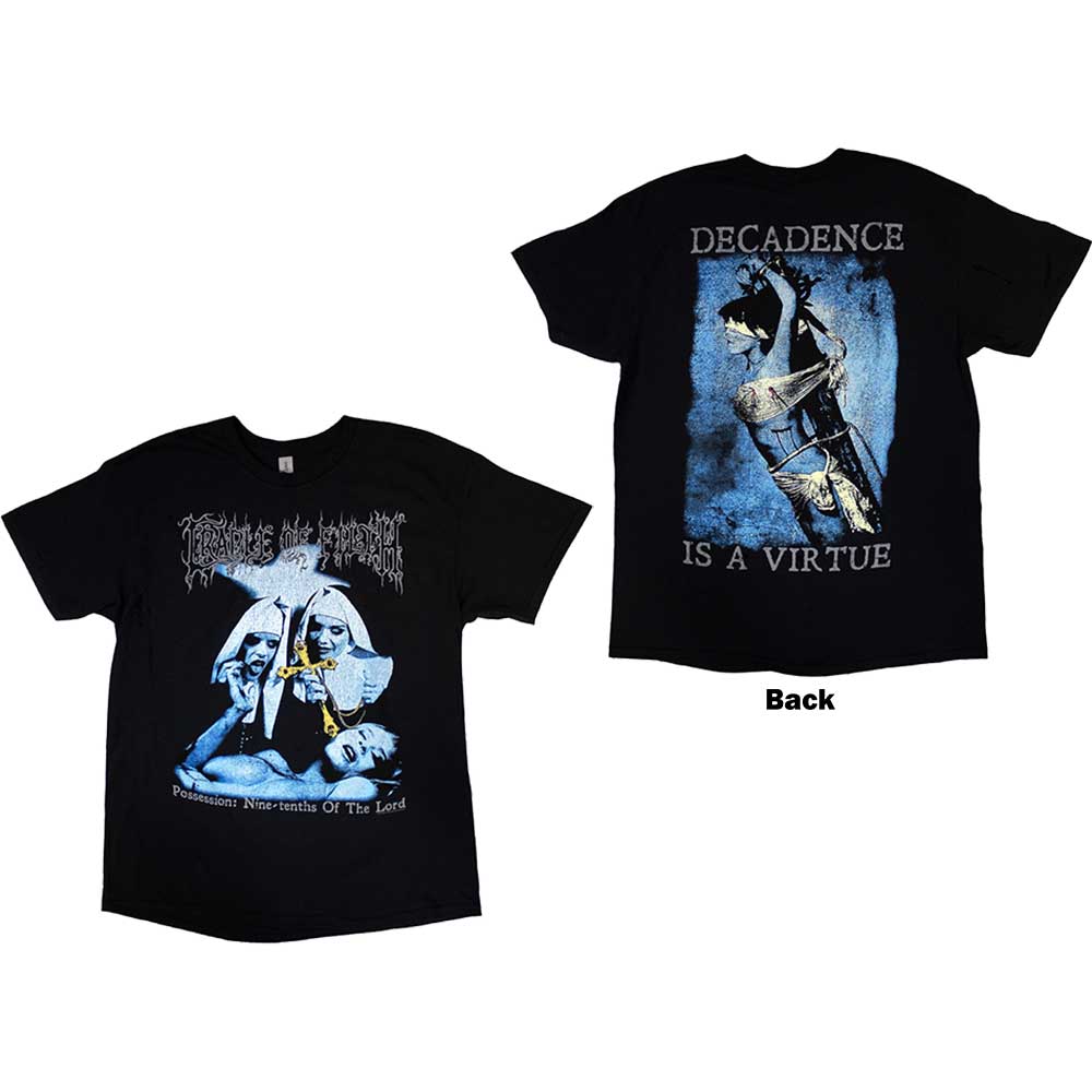 Cradle Of Filth - Decadence Bp (Black) Small [T-Shirt]