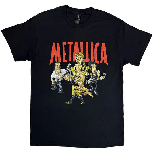 Metallica - Load Chavez Cartoon (Black) Medium [T-Shirt]