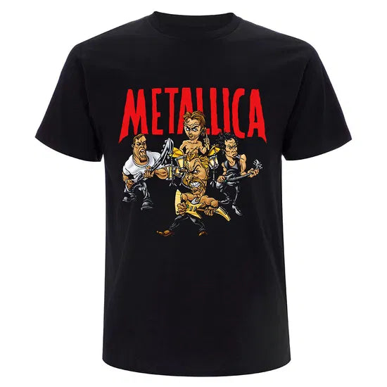 Metallica - Load Chavez Cartoon (Black) Large [T-Shirt]