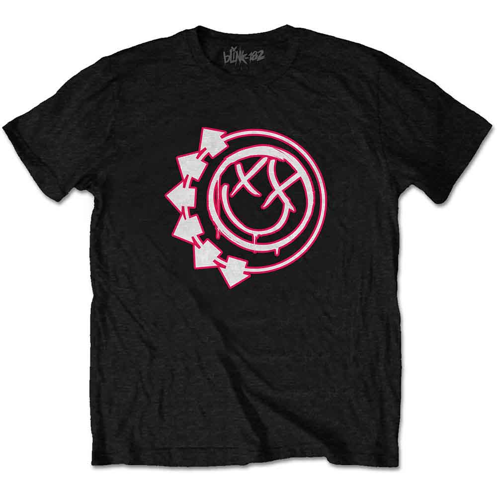 Blink-182 - Six Arrow Smiley (Black) Large [T-Shirt]