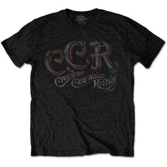 Creedence Clearwater Revival - Ccr (Black) Large [T-Shirt]