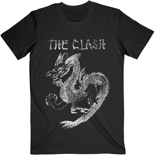 Clash - Dragon (Black) Large [T-Shirt]