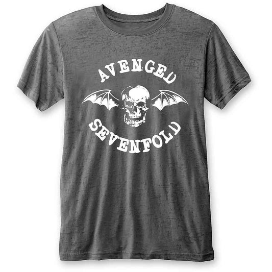 Avenged Sevenfold - Deathbat Burnout (Charcoal) Large [T-Shirt]