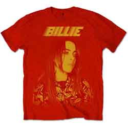 Eilish, Billie - Racer Logo Jumbo (Red) XL [T-Shirt]