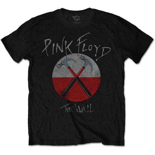 Pink Floyd - Wall Hammers Logo (Black) Small [T-Shirt]