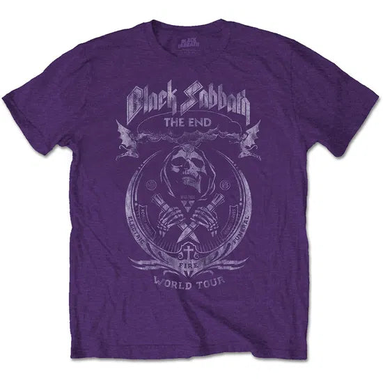 Black Sabbath - End Mushroom Cloud (Purple) Large [T-Shirt]