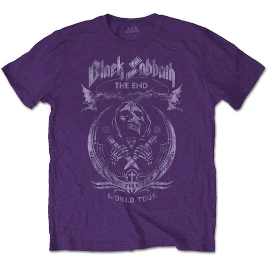 Black Sabbath - End Mushroom Cloud (Purple) Large [T-Shirt]