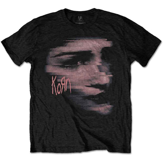 Korn - Chopped Face (Black) Small [T-Shirt]
