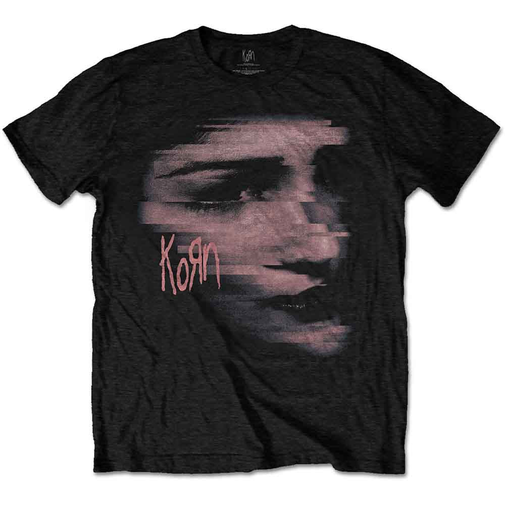 Korn - Chopped Face (Black) Large [T-Shirt]