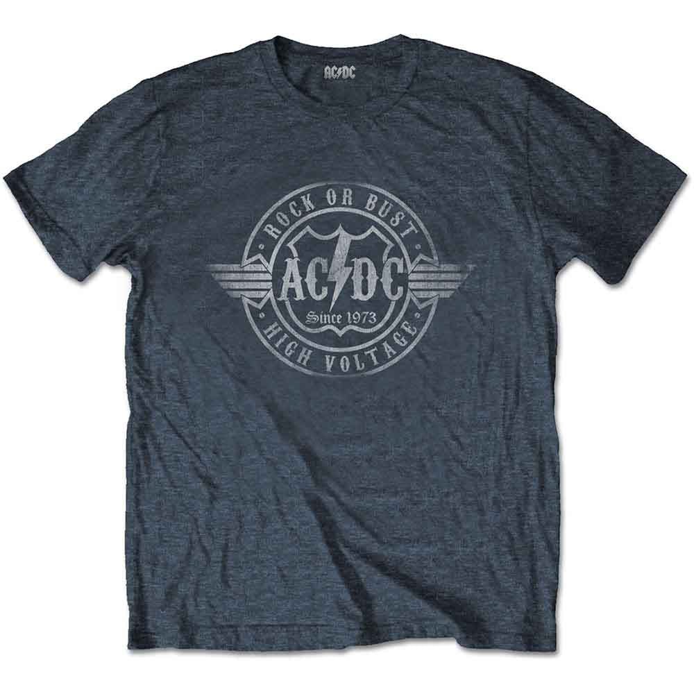 Ac/Dc - Rock Or Bust (Heather Grey) Xl [T-Shirt]