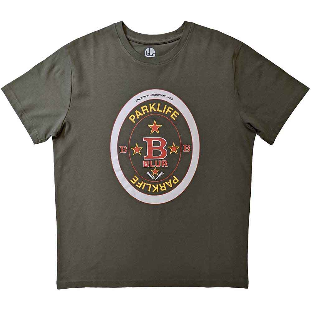 Blur - Parklife Beermat (Green) Medium [T-Shirt]