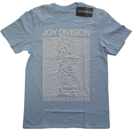 Joy Division - Unknown Pleasures (Light Blue) Medium [T-Shirt]