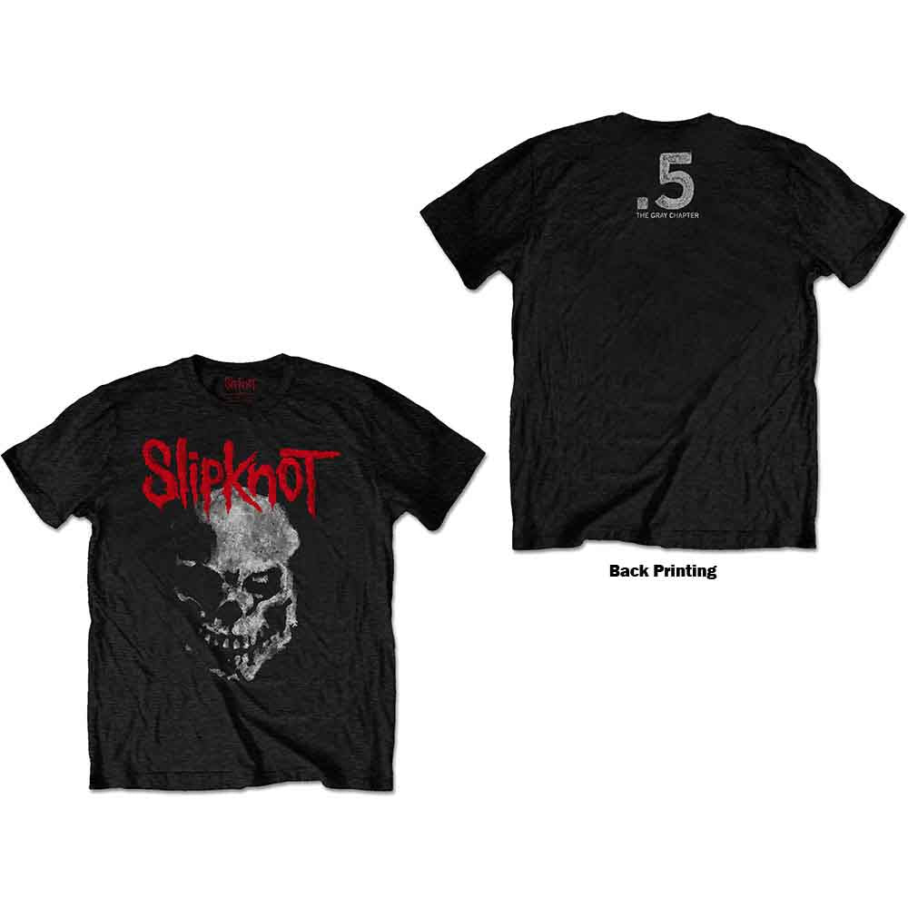Slipknot - Gray Chapter Skull (Black) Small [T-Shirt]